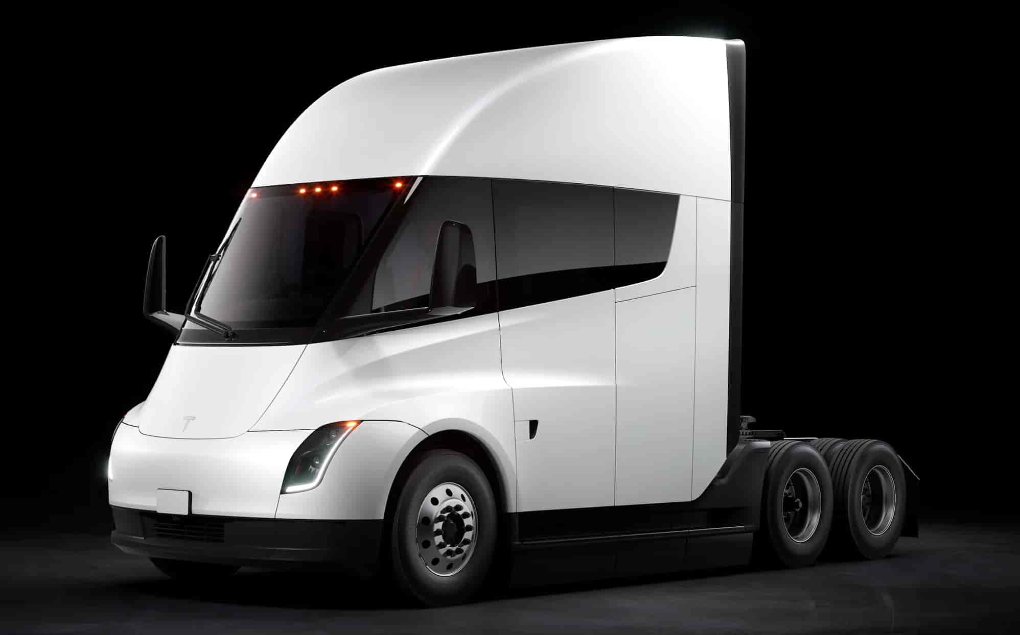 2022 Tesla Semi Truck Empty