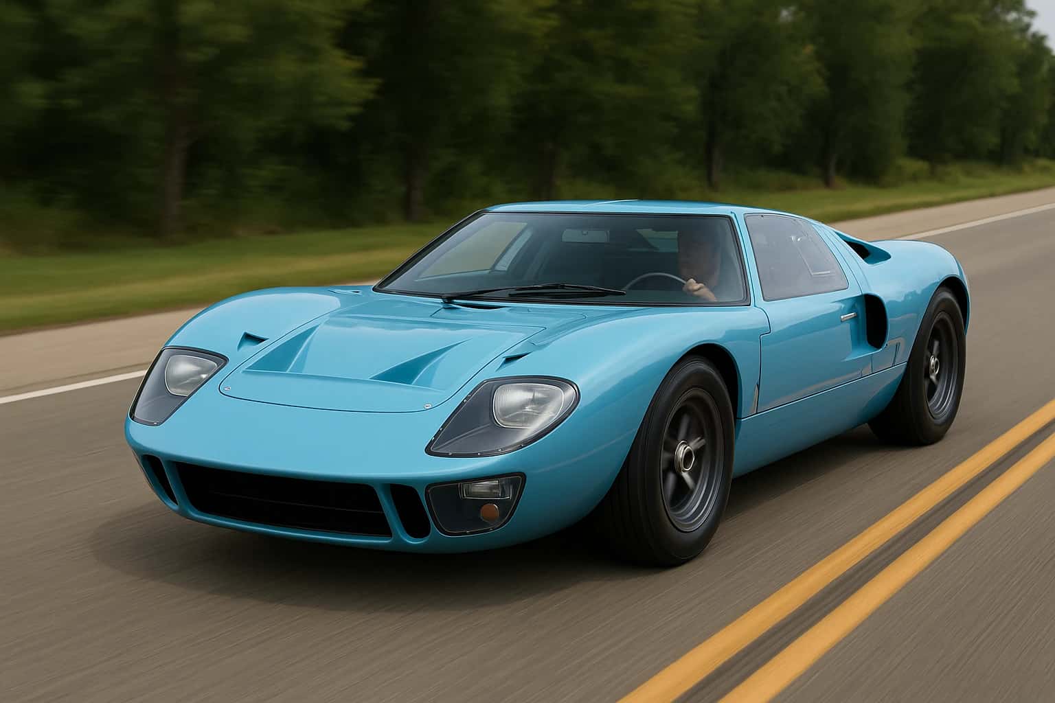 1966 Ford GT40 MK2 2DR Coupe