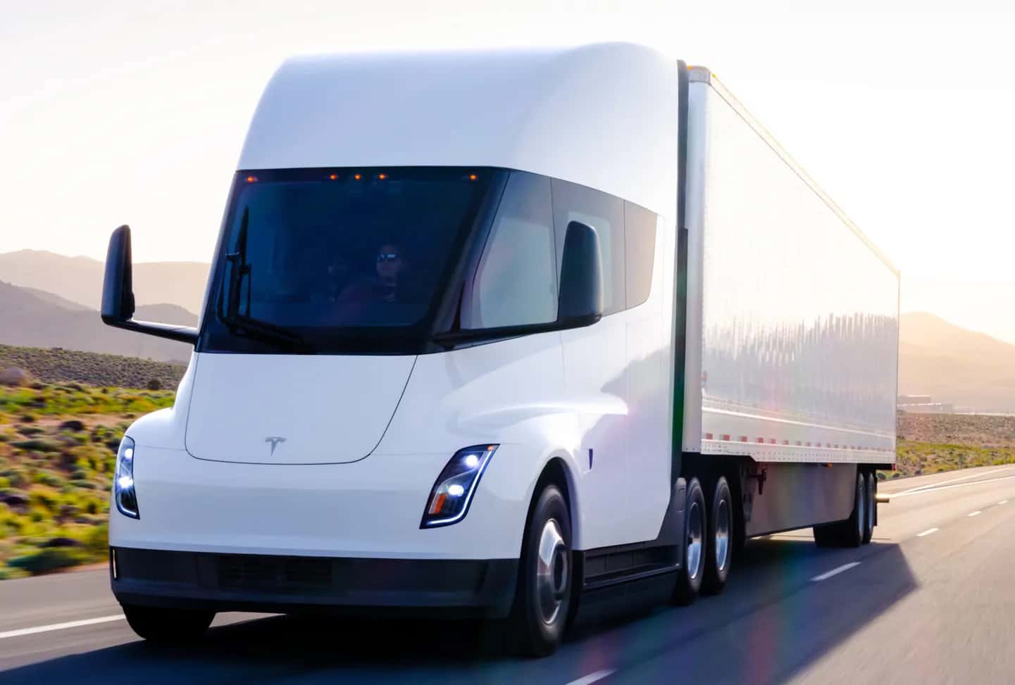 2022 Tesla Semi Truck Full Load (82K lbs)