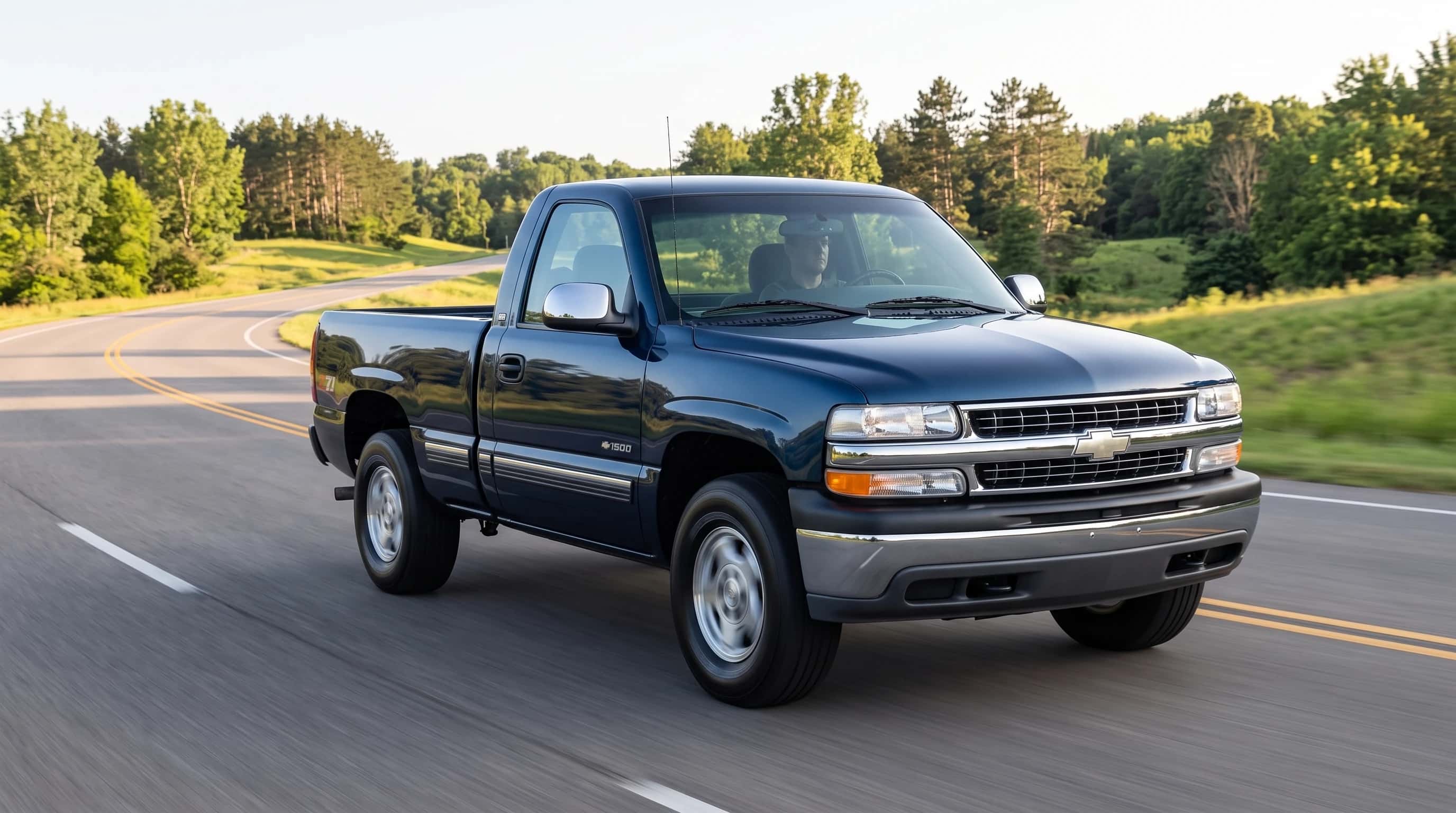 2000 Chevrolet Silverado 1500 LS 4X4 Regular CAB 6.6 FT. BOX 119 IN. WB